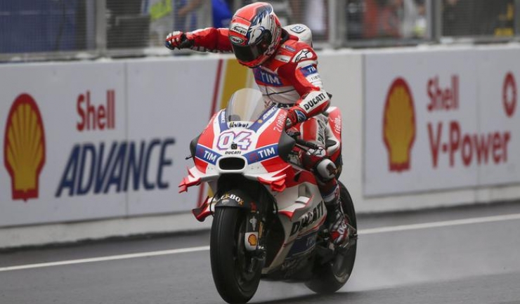 Andrea Dovizioso a obținut în Malaezia a doua victorie din carieră la clasa MotoGP
