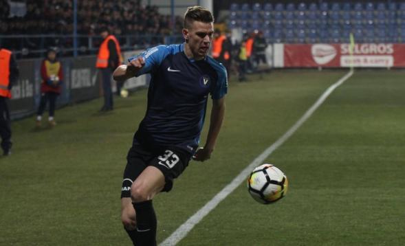 Tiberiu Căpușă a debutat în acest an în Liga 1
