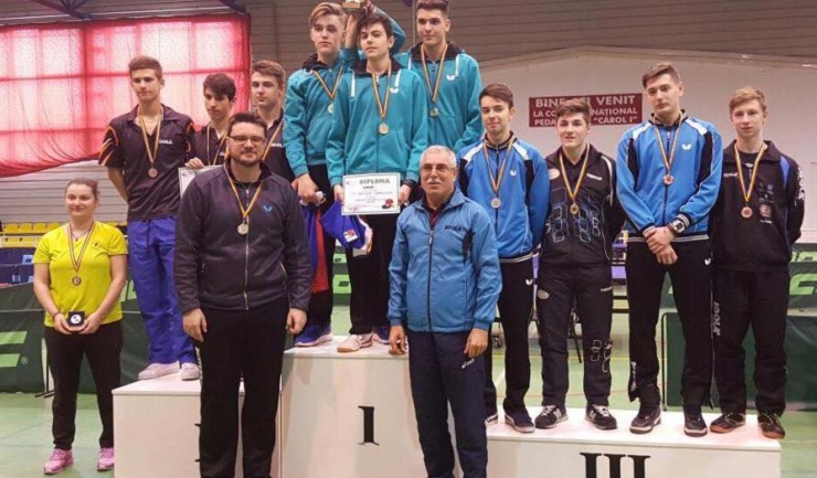 Juniorii de la Liceul cu Program Sportiv „Nicolae Rotaru“ Constanța au urcat pe treapta a doua a podiumului de premiere