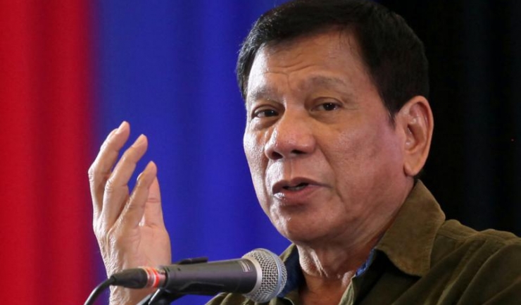 Președintele filipinez, Rodrigo Duterte