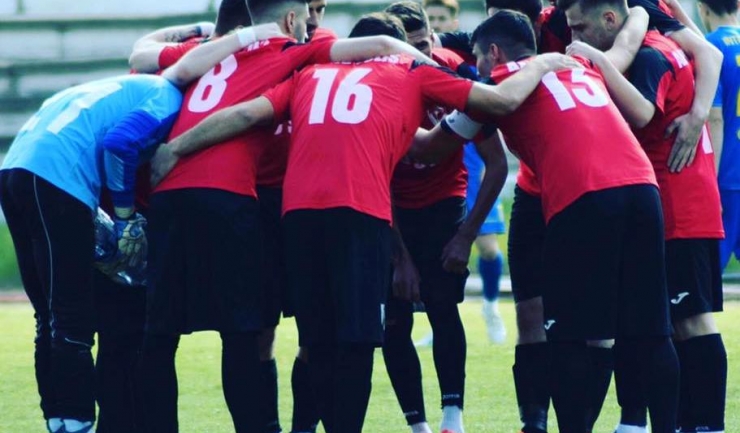 Axiopolis Cernavodă a marcat de șase ori în repriza a doua a meciului de la Năvodari