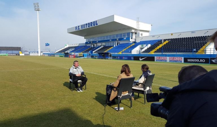 Gheorghe Hagi a discutat cu reporterii de la BBC despre investiția realizată la Academia de Fotbal care îi poartă numele