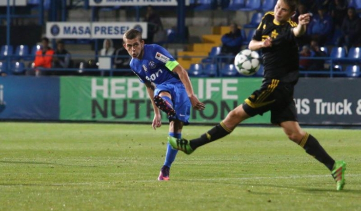 Alexandru Cicâldău a marcat câte un gol în ambele partide cu Sheriff Tiraspol