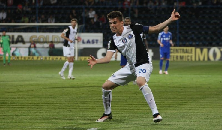 Ianis Hagi a marcat trei goluri pentru România U19 în meciul cu San Marino