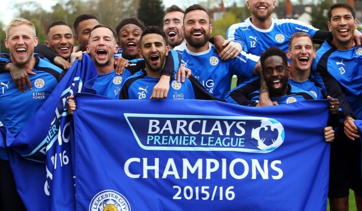Leicester City a câștigat surprinzător titlul în Anglia și apoi a avut o prestație remarcabilă în UCL