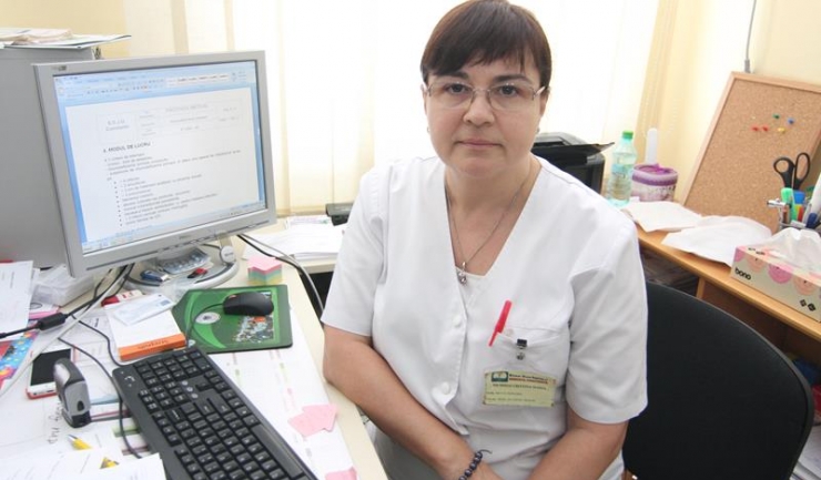 Șeful Clinicii de Pediatrie a SCJU, conf. univ. dr. Cristina Mihai