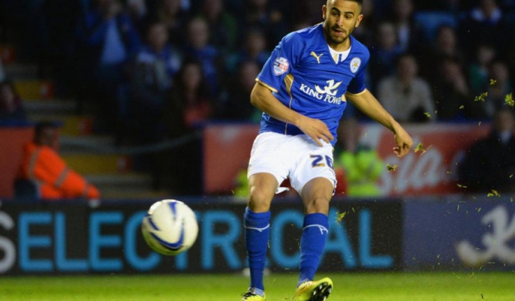 Riyad Mahrez este unul dintre artizanii titlului câştigat surprinzător de Leicester City