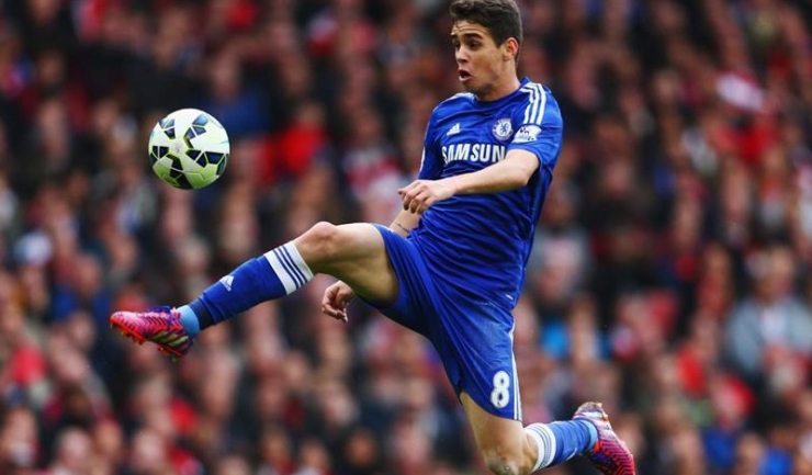 Oscar a fost adus la Chelsea în vara anului 2012, de la Internacional Porto Alegre, pentru 26 de milioane euro