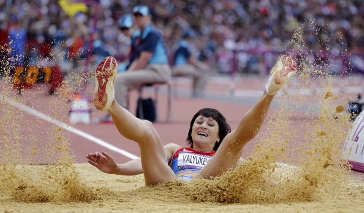 Victoria Valyukevich a ocupat locul 8 în proba de triplusalt din concursul olimpic de atletism de la Londra