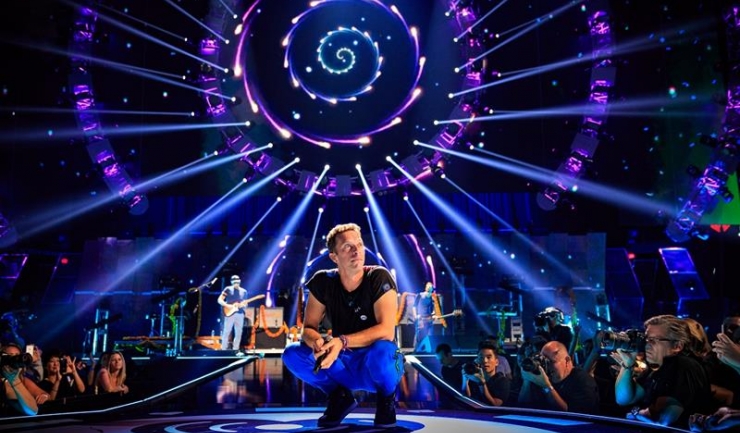 Liderul trupei Coldplay, Chris Martin, va lansa un nou cântec în cadrul concertului 