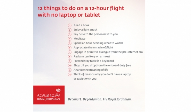 Cum să faci haz/advertising de necaz. O nouă lecție de marketing marca Royal Jordanian Airlines