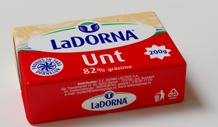 Grupul francez Lactalis, obligat de Concurență să cesioneze marca de unt La Dorna