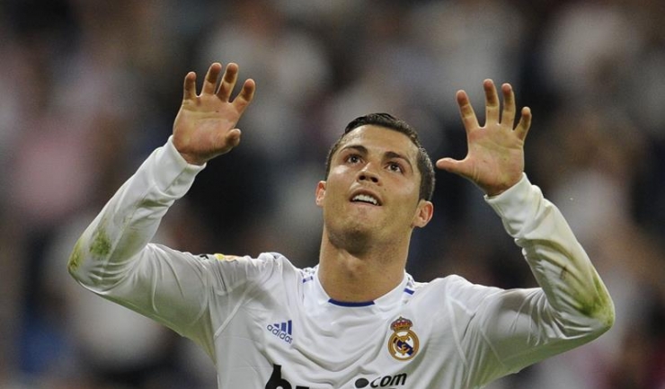 Cristiano Ronaldo joacă la Real Madrid din anul 2009