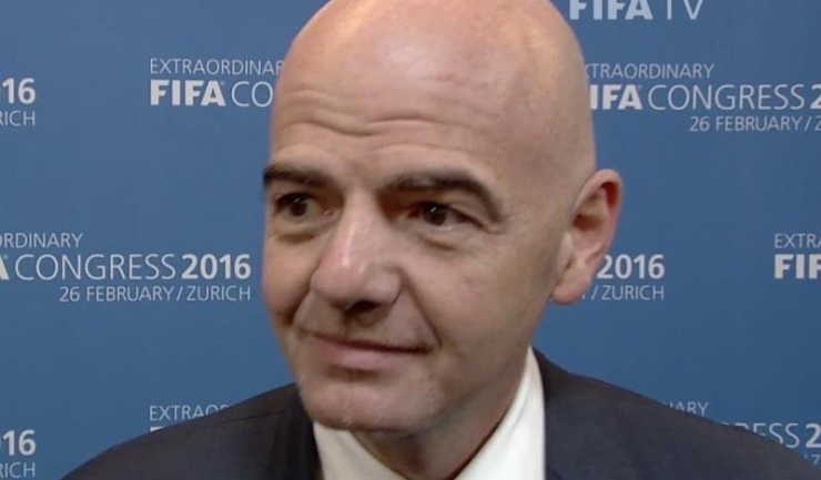 Gianni Infantino, președintele FIFA, este de acord ca două țări să fie gazdele unui Campionat Mondial