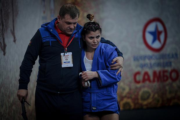 Daniela Hondiu-Poroineanu la Minsk, alături de antrenorul său