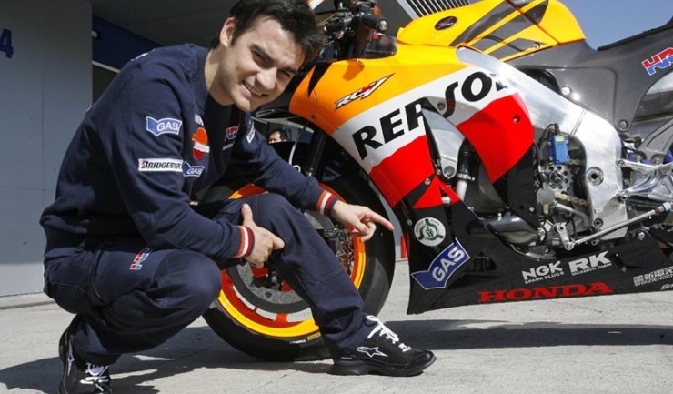 Dani Pedrosa a pilotat pentru Repsol Honda întreaga sa carieră