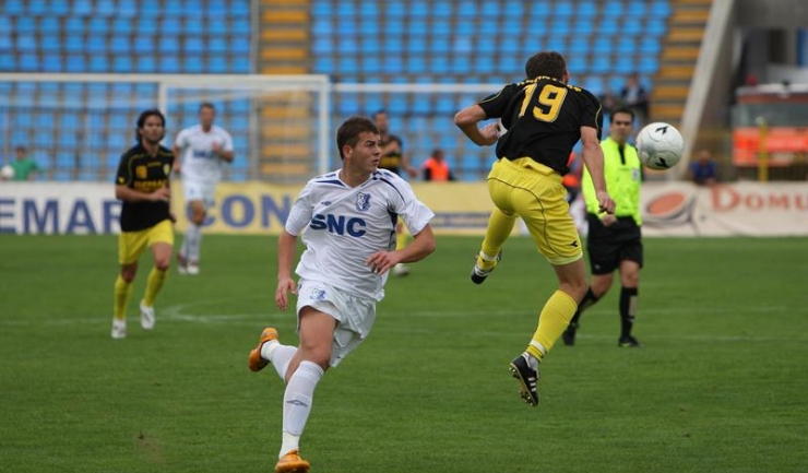 Denis Alibec, atacantul echipei FCSB, s-a lansat în fotbalul mare la Constanța, în tricoul fostei FC Farul