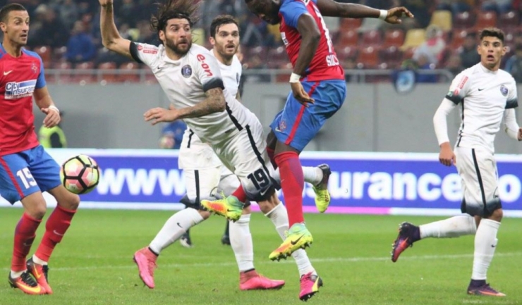 Pentru Pablo Brandan (nr. 19), meciul cu FC Steaua de la București a fost ultimul în tricoul Viitorului