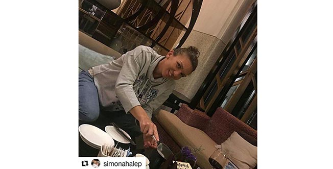 Simona Halep a împlinit vârsta de 26 de ani (sursa foto: Facebook)