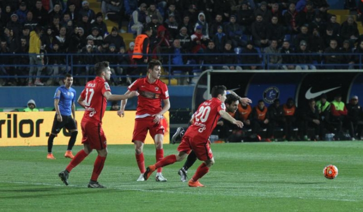 Dinamo nu a reușit să obțină a treia victorie consecutivă în actualul sezon