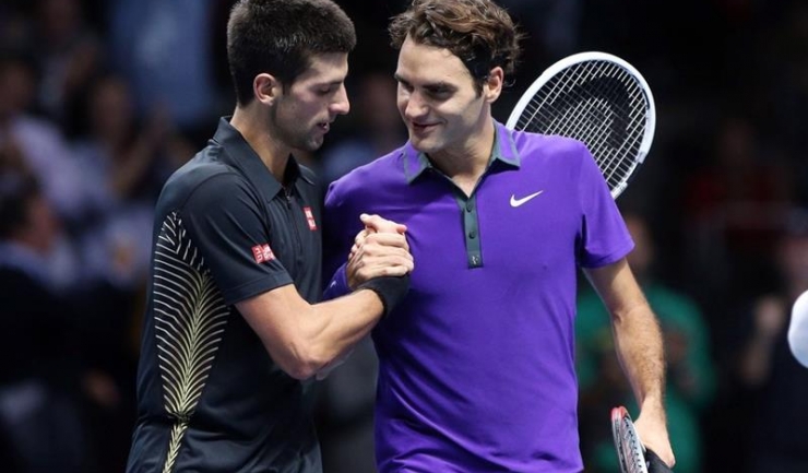 Novak Djokovic și Roger Federer s-au întâlnit de 44 de ori în circuitul ATP, împărțindu-și victoriile în mod egal