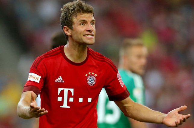 Thomas Müller ar putea lipsi de la Bayern Munchen în confruntarea cu Real Madrid