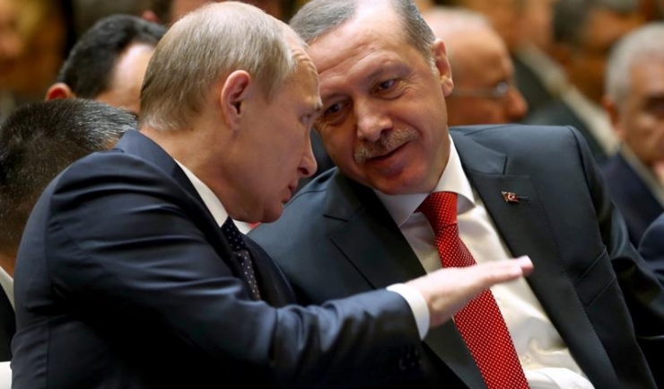 Relaţiile dintre preşedintele Turciei, Recep Tayyip Erdogan, şi şeful statului rus, Vladimir Putin, sunt dintre cele mai apropiate