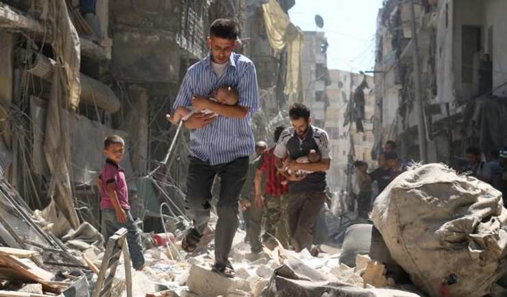 Conflictul din Siria a făcut sute de victime în rândul civililor