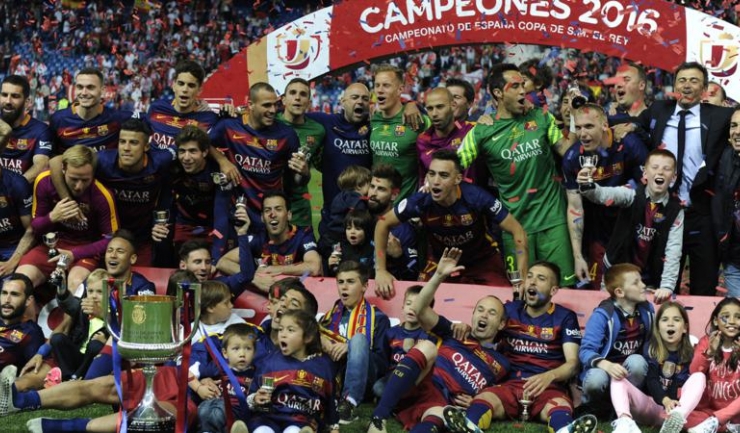 FC Barcelona a realizat eventul în Spania pentru al doilea an consecutiv