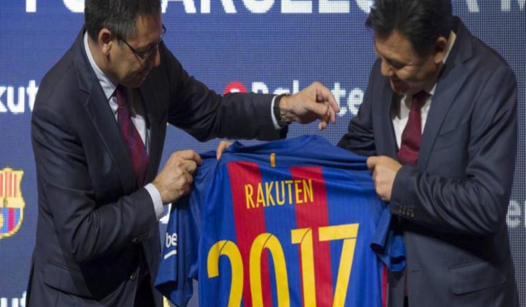 FC Barcelona va înlocui cu Rakuten actualul sponsor principal, Qatar Airways