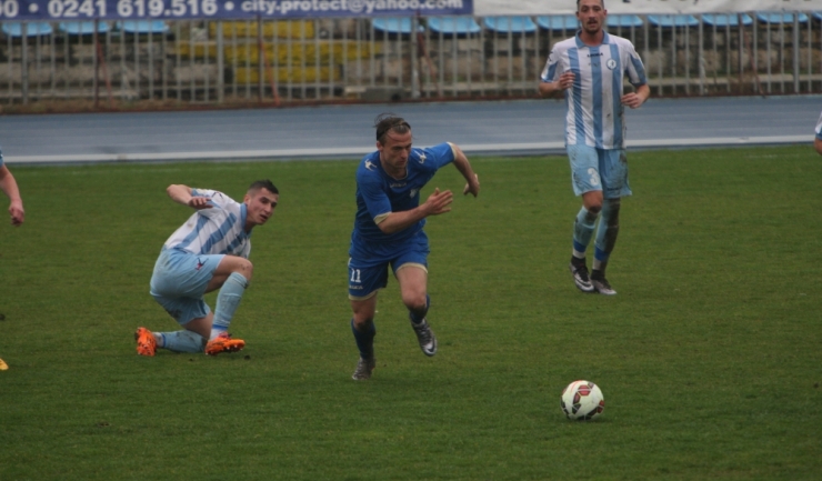 Adrian Pătulea a deschis scorul din penalty, dar a ratat a doua lovitură de pedeapsă, la scorul de 2-0 în favoarea constănțenilor