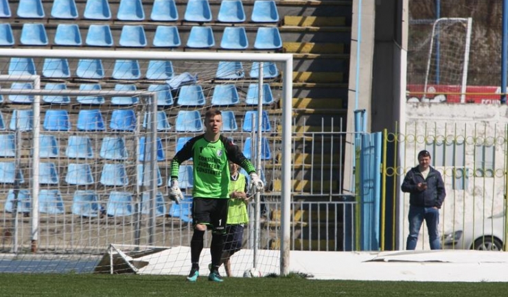 Iulian Dinu este singurul portar din actualul lot al FC Farul