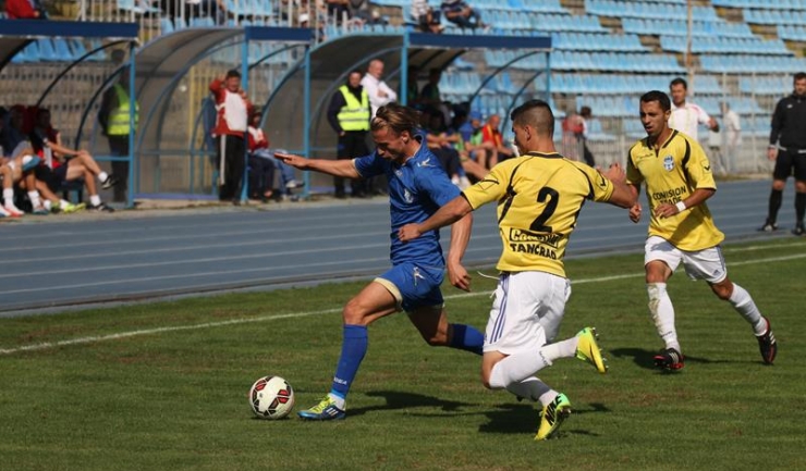 Adrian Pătulea a înscris unicul gol al FC Farul în amicalul cu Metalosport Galați