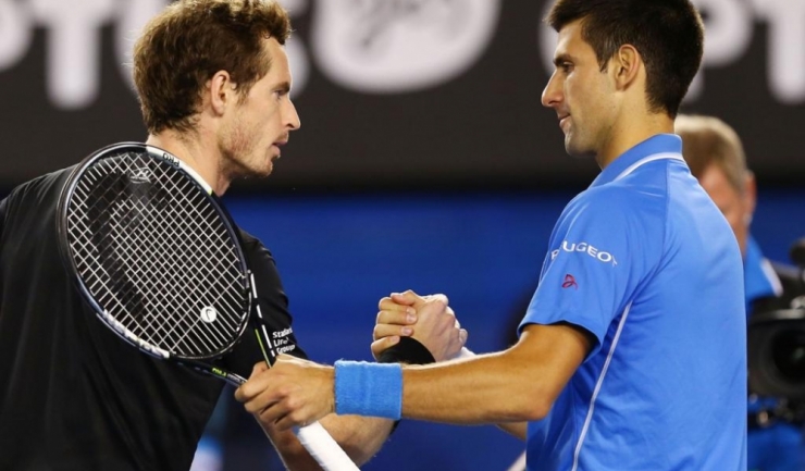 Britanicul Andy Murray și sârbul Novak Djokovic se luptă pentru fotoliul clasamentului ATP
