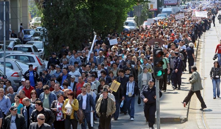 La acțiunea de protest de marți, 12 iulie, ar putea participa peste 30.000 de funcționari publici