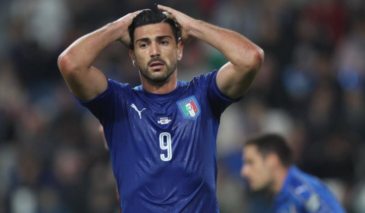 Graziano Pelle plătește pentru gestul său cu excluderea din lotul naționalei Italiei