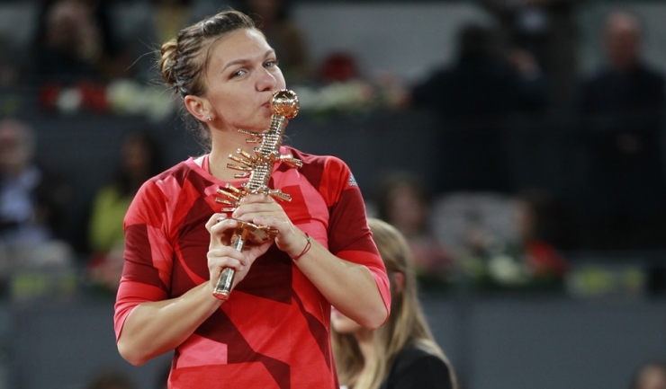 Simona Halep a câștigat la Madrid primul trofeu din acest sezon