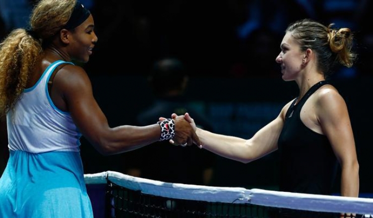 Simona Halep speră să o învingă pentru a doua oară în carieră pe Serena Williams