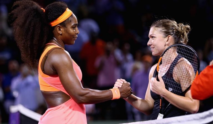 Simona Halep a învins-o o singură dată pe Serena Williams, în 2014, la Turneul Campioanelor