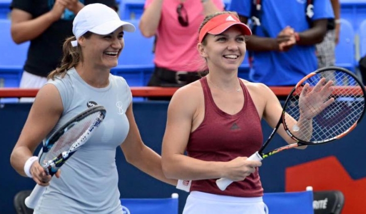 Simona Halep și Monica Niculescu au jucat finala turneului de la Montreal în 2016
