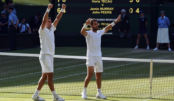 Învingători în 2015 la Wimbledon, Tecău și Rojer au părăsit turneul din primul tur și în acest an