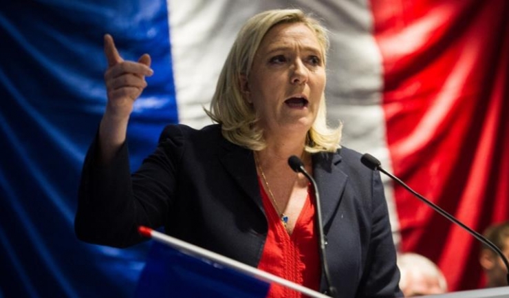 Lidera extremei drepte franceze, Marine Le Pen: 