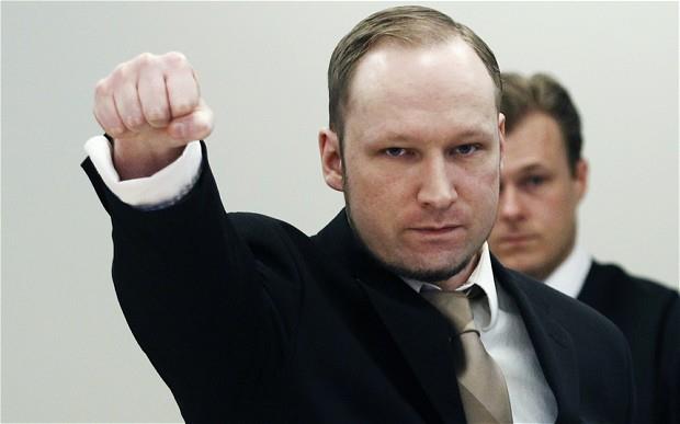 Militantul norvegian de extremă-dreapta Anders Behring Breivik