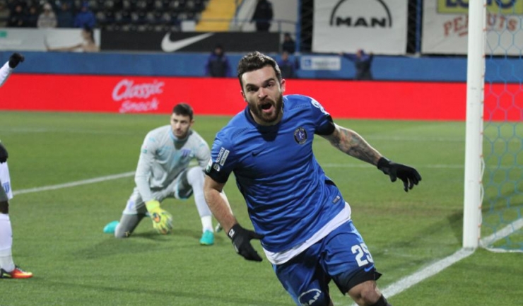 Aurelian Chițu a înscris zece goluri în cele 26 de etape ale sezonului regulat