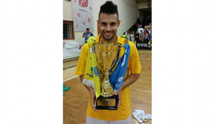 Paulo Ferreira a devenit în 2015 campion al României cu City'Us Tîrgu Mureș