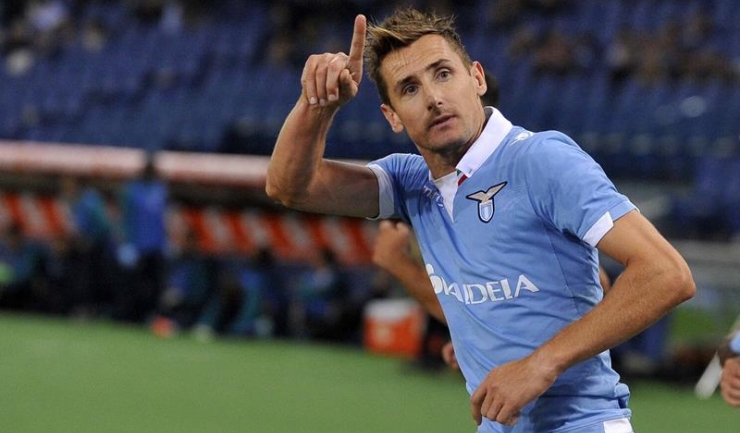 Duminică, Miroslav Klose își va lua adio de la fanii laziali, după meciul cu Fiorentina