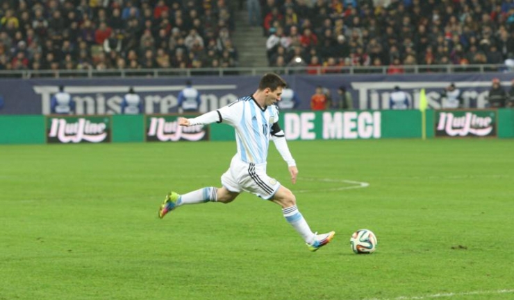 Argentinianul Lionel Messi a marcat un supergol din lovitură liberă în partida cu SUA