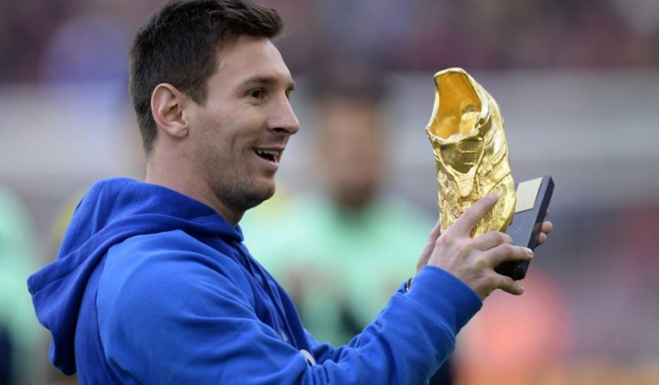 Lionel Messi are acum patru Ghete de Aur în palmares