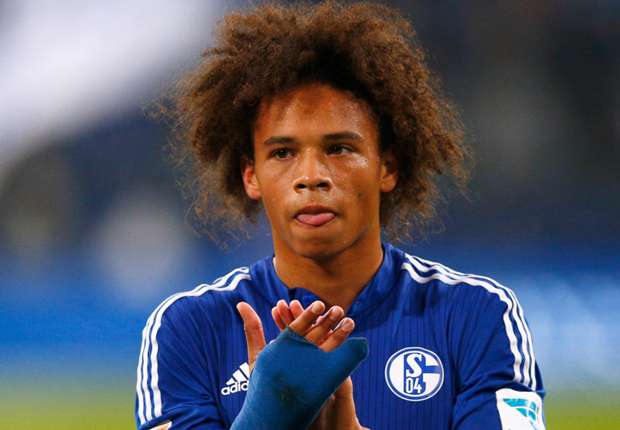 În vârstă de 19 ani, Leroy Sane mai are contract cu Schalke până în 2017 (sursa foto: www.goal.com)