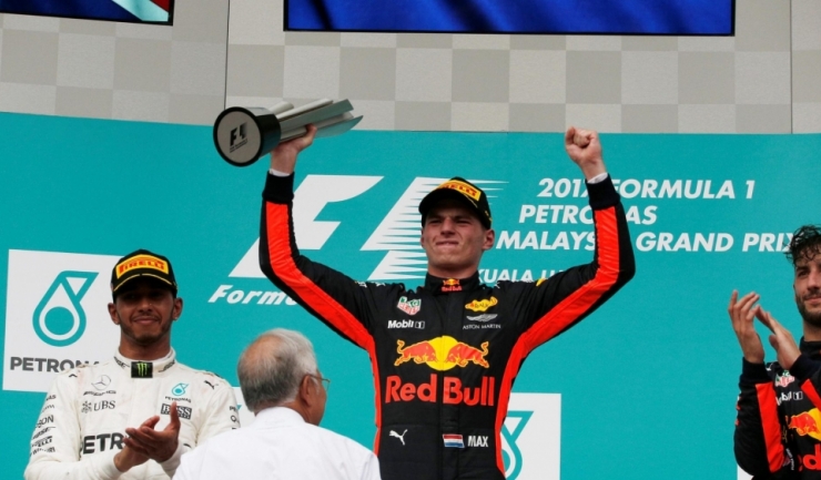 Max Verstappen a obținut la Sepang a doua victorie din carieră